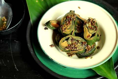 Alu Vadi ou recette patrie – Snack Maharashtrien avec des feuilles de colocasie Recette Indienne Traditionnelle