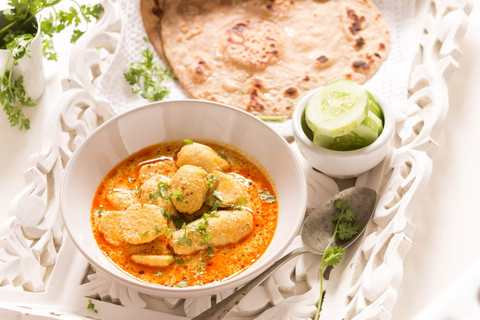 Arbi Dahi Wali Sabzi Recette Indienne Traditionnelle