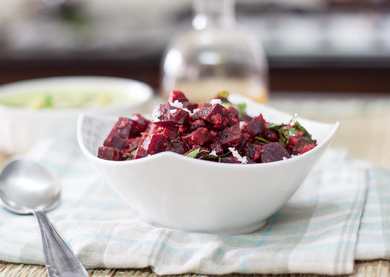 Beetroot portiyal Recette Indienne Traditionnelle