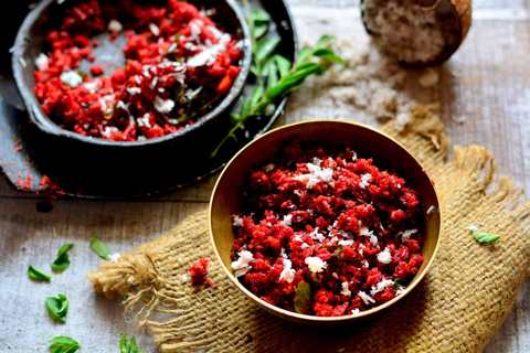 Beetroot Thoran Recette Indienne Traditionnelle