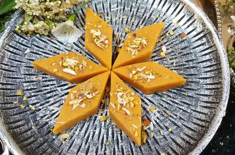 Besan Barfi Recette Recette Indienne Traditionnelle