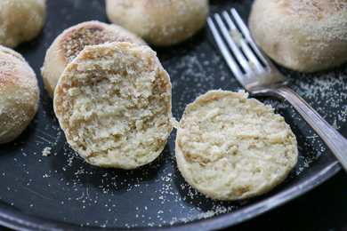 Blé entier Muffins en anglais Recette Recette Indienne Traditionnelle