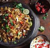 Chana Pulao Recette - Pulao pulguie épicée Recette Indienne Traditionnelle