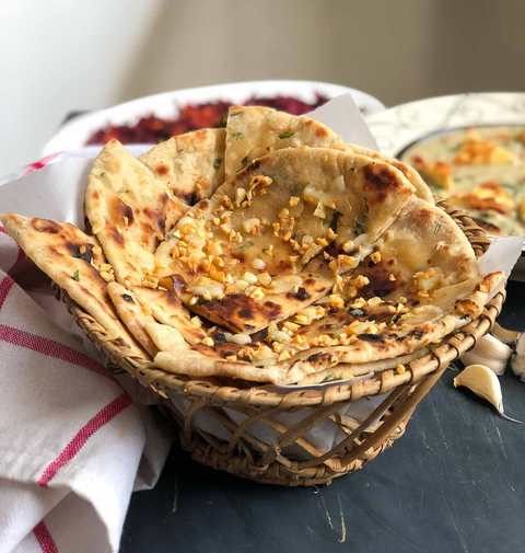 Cheese Ail Recette Naan Recette Indienne Traditionnelle