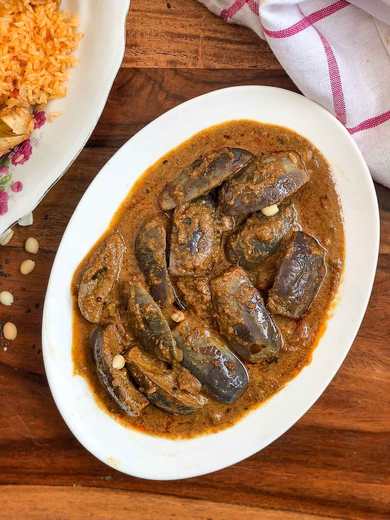 Chettinad Kathirikai Côtelettes Recette – Curry Brinjal pour Biryani Recette Indienne Traditionnelle