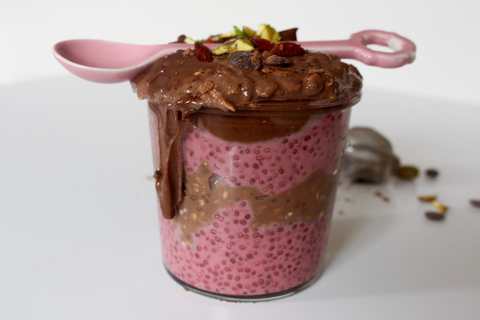 Choco Berry Chia Parfait recette Recette Indienne Traditionnelle