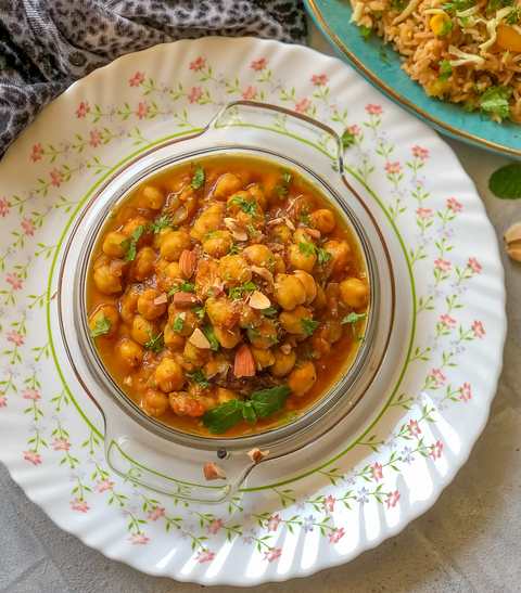 Choix marocains et recette de ragoût de légumes avec couscous Recette Indienne Traditionnelle
