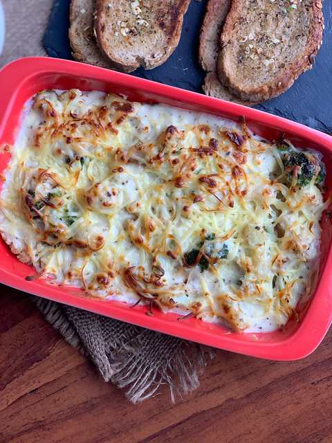 Chou-fleur rôti recette de brocoli au gratin Recette Indienne Traditionnelle