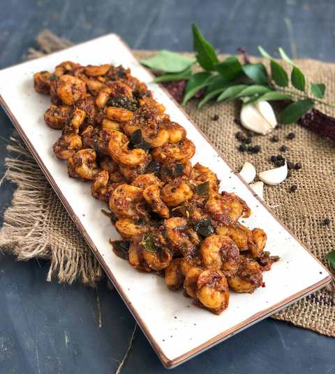 Crawn Ghee Pepper Recette Masala avec ail Recette Indienne Traditionnelle