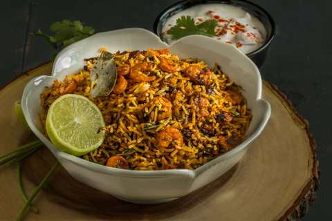 Crevettes biryani recette Recette Indienne Traditionnelle