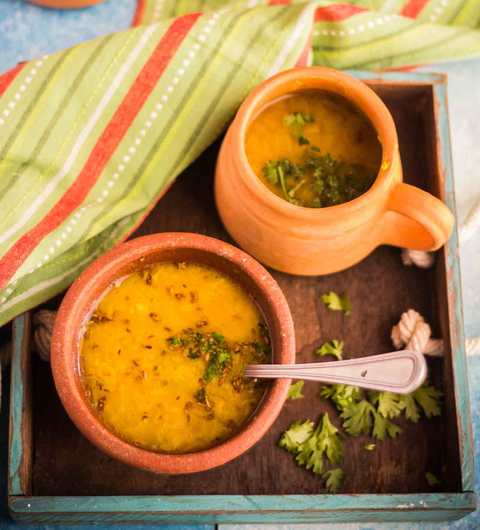 Dal Shorba Recette – Soupe de lentilles de style indien Recette Indienne Traditionnelle
