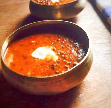 Délicieuse recette de Dal Makhani sans oignon et ail (Jain) Recette Indienne Traditionnelle