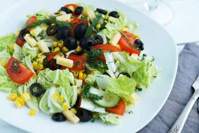 Délicieuse recette de salade d’avocat avec des légumes Recette Indienne Traditionnelle
