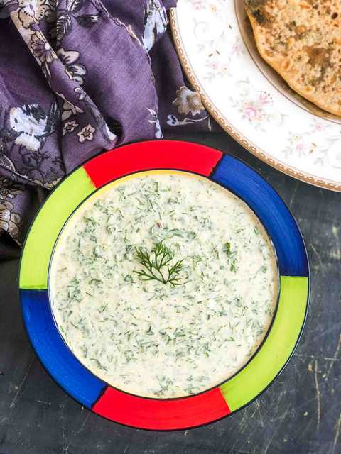 DIL CUCOMBER Raita Recette Recette Indienne Traditionnelle