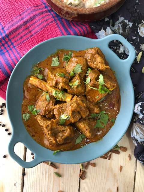 DUM PUKHT GOSHT Recette – Curry mouton cuit lent Recette Indienne Traditionnelle