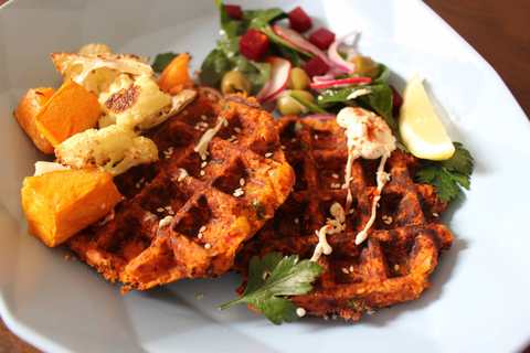 Falafels et recettes de légumes gaufrés Recette Indienne Traditionnelle