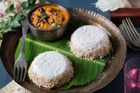 Farine de blé entier Puttu Recette Recette Indienne Traditionnelle