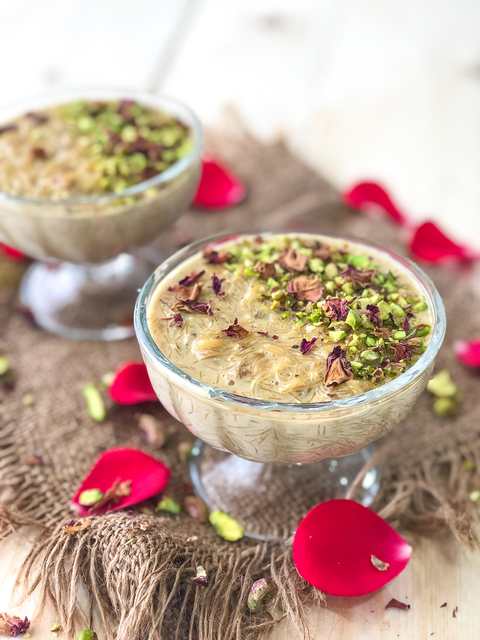 Gulkand Seviyan Kheer Recette Recette Indienne Traditionnelle