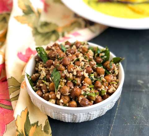 Kabuli Chana Recipe Sundal – Recette Sundal de pois chiche Recette Indienne Traditionnelle