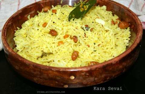 Kara Seven Recipe (citron vermicelli) Recette Indienne Traditionnelle