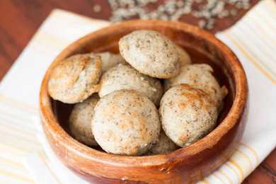 Karwar Style Yerappe Ani Recipes - Riz et boulette frit en gramme noire Recette Indienne Traditionnelle