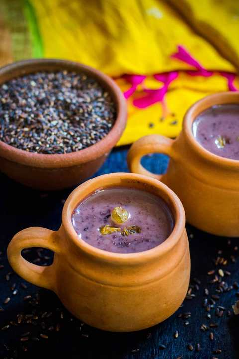 Kavuni Arisi Payasam Recette - Riz noir Kheer Recette Indienne Traditionnelle