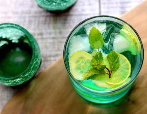 Khus et cocombre mojito recette Recette Indienne Traditionnelle