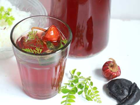 KOKUM SAAR Recette – Boisson kokum traditionnelle maharashtrienne Recette Indienne Traditionnelle