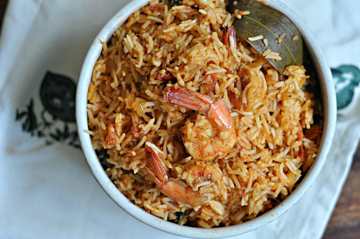 Kolambi Bhaat Recette (riz de crevettes maharashtrien) Recette Indienne Traditionnelle