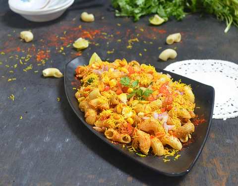 Macaroni chaat Recette Indienne Traditionnelle