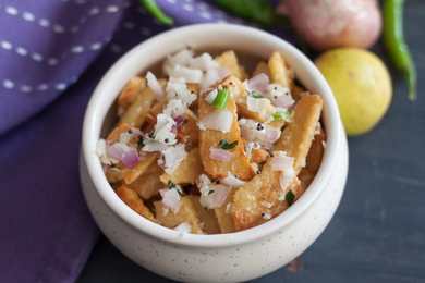 Maharashtrien Style Semarchi Koshimbir Recette-Yam Salade Recette Indienne Traditionnelle