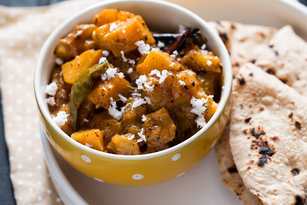 MALWANI Citrouille et recette de curry de mangue crue Recette Indienne Traditionnelle