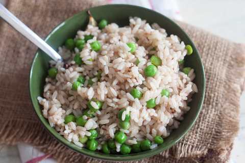 Matta Riz Pois Pois Recette - Matta Riz Peas Puroo Recette Indienne Traditionnelle