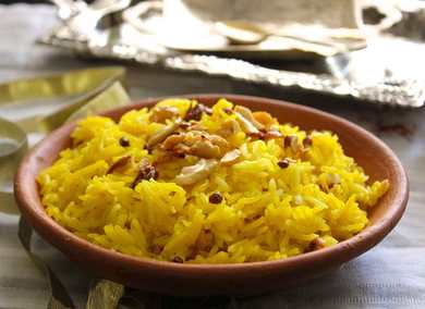 Meethe Chawal Recette – Zarda Pulao Recette Indienne Traditionnelle