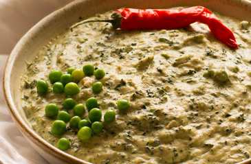 Methi Malai Matar Recette – Curry Pois Fenugrec avec crème Recette Indienne Traditionnelle