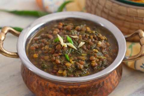 Méthi Masoor Dal Recette avec la masoor entière Recette Indienne Traditionnelle