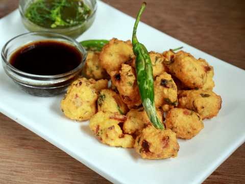 Moong Bhajji Recette-Moong Butters Recette Indienne Traditionnelle