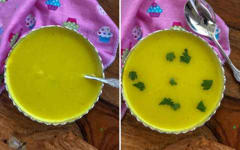 Moong Dal Pani Recipes – Soupe Dal pour bébés 6 mois et plus Recette Indienne Traditionnelle