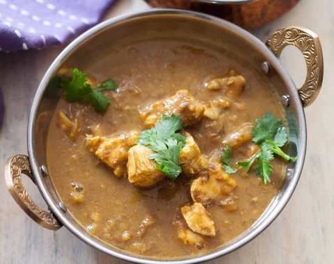 Murgh Aur Masoor Dal Recette-Poulet Style Bombay avec Dal Recette Indienne Traditionnelle