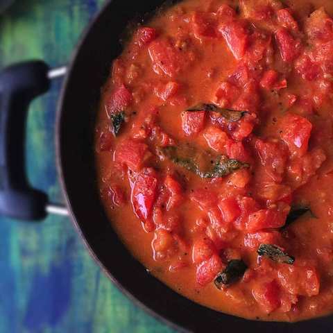 Nadan Tomate Curry Recipe (curry de tomates de style kerala) Recette Indienne Traditionnelle
