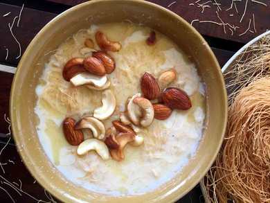 North Indian Feni Recette - Sevaiyan Kheer Recette Indienne Traditionnelle