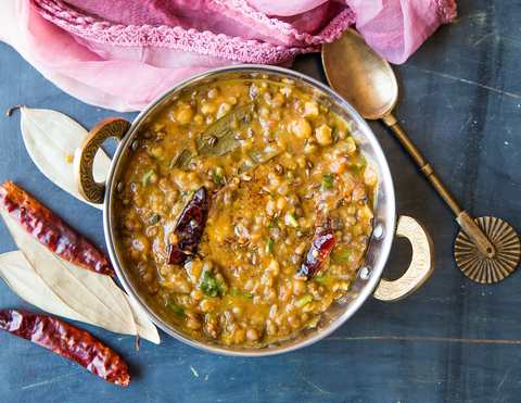 PANCHMEL DAL Recette | Rajasthani dal | Panchkuti dal Recette Indienne Traditionnelle