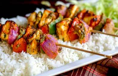 Paneer Shashlik Recette Recette Indienne Traditionnelle