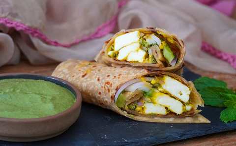 Paneer Tikka Saddle Roll Recipe Recette Indienne Traditionnelle