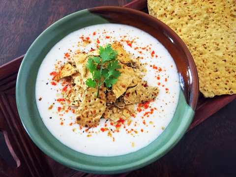 Papad Raita Recette Recette Indienne Traditionnelle