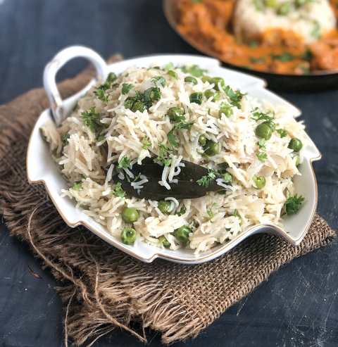 Pois Puro Recette – North Indian Matar Pulao Recette Indienne Traditionnelle