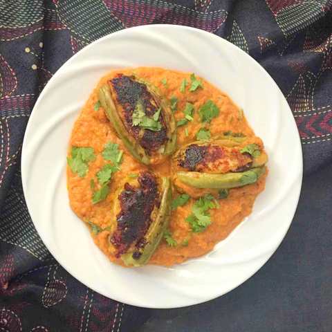 Potoler Dolma Recette (style Bengali en fourrure pointue curry) Recette Indienne Traditionnelle