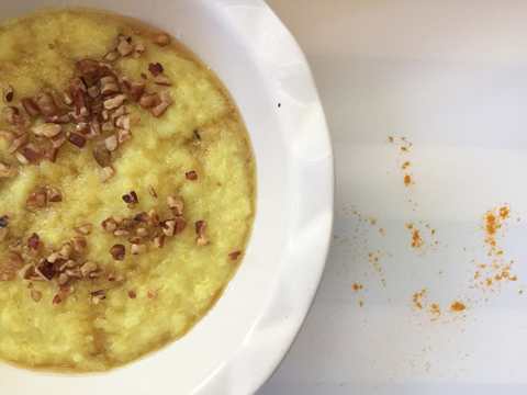 Pudding de riz de quinoa avec recette de curcuma Recette Indienne Traditionnelle