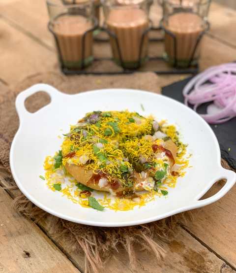 Pyaz Kachori Chaat Recette Recette Indienne Traditionnelle