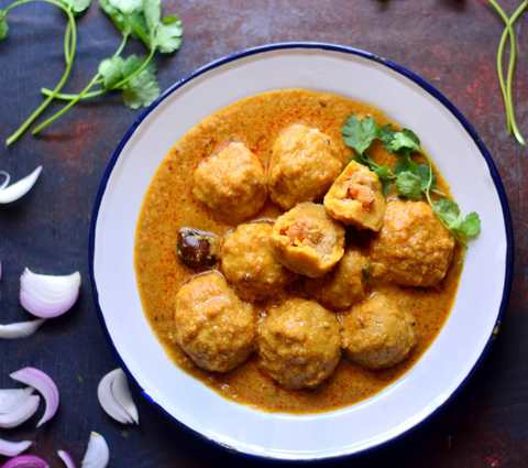 Rajasthani Govind Gatta recette de curry Recette Indienne Traditionnelle